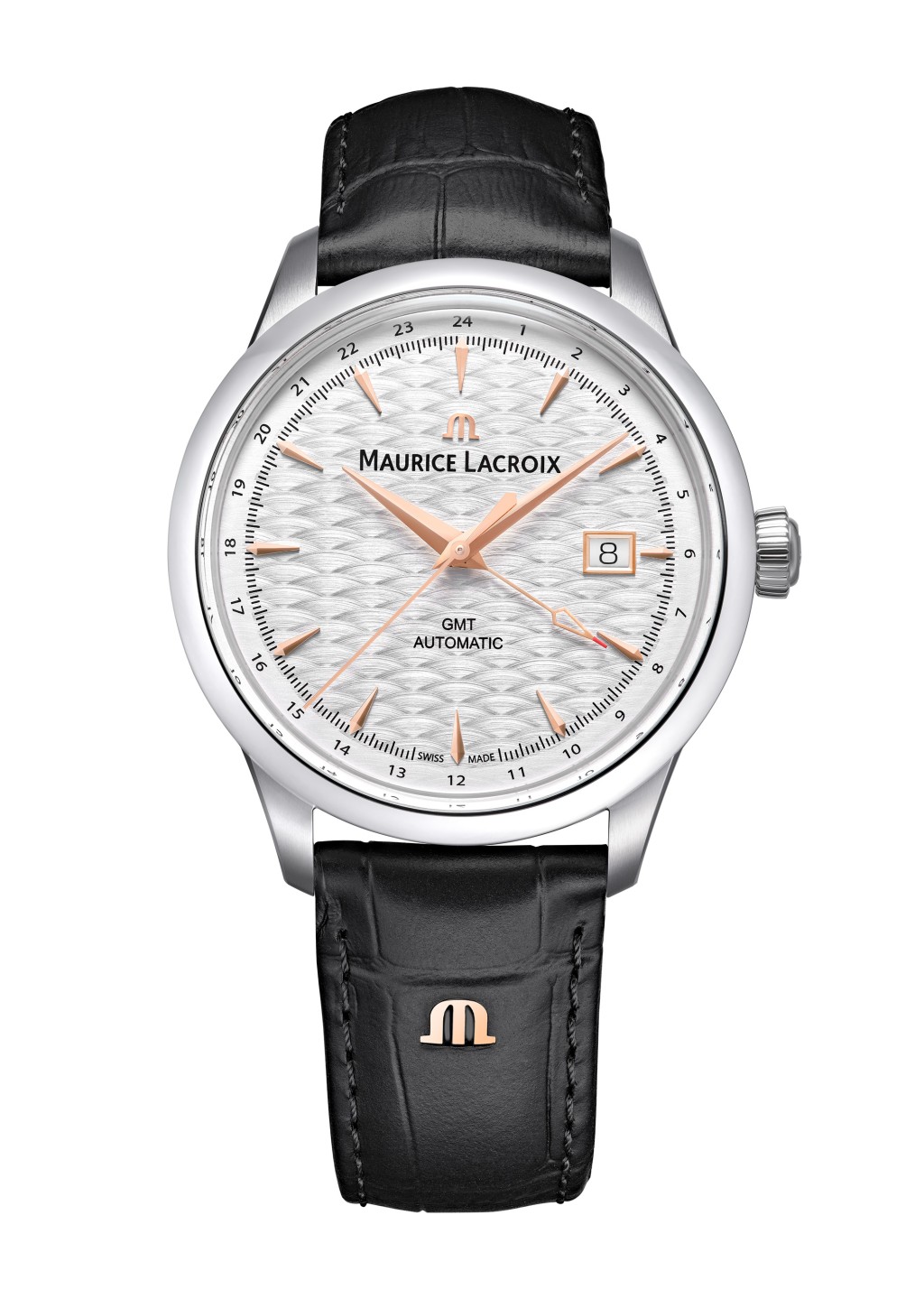 Maurice Lacroix 1975 Legacy銀白色版本限量200枚。