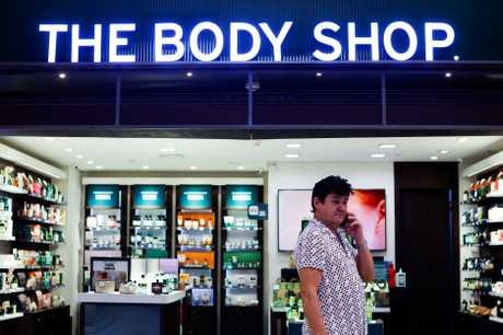 巴西聖保羅一家The Body Shop。路透社