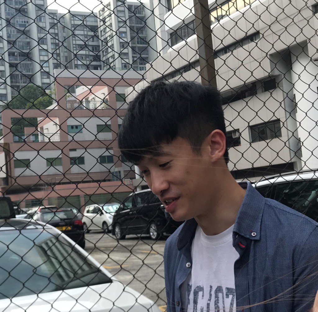 梁頌恆表示對裁判結果感到失望。陳凱盈攝