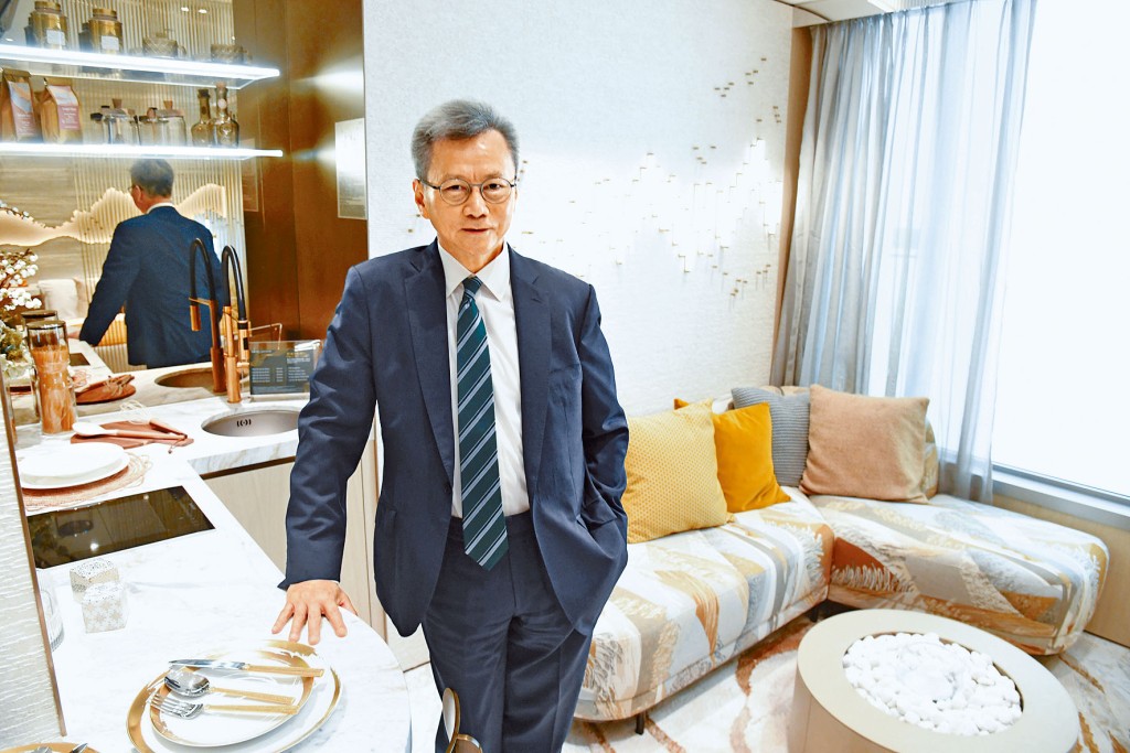 長實執行董事趙國雄表示,屯門飛揚定價相較市場預期有折讓,望能協助年輕上車客置業。