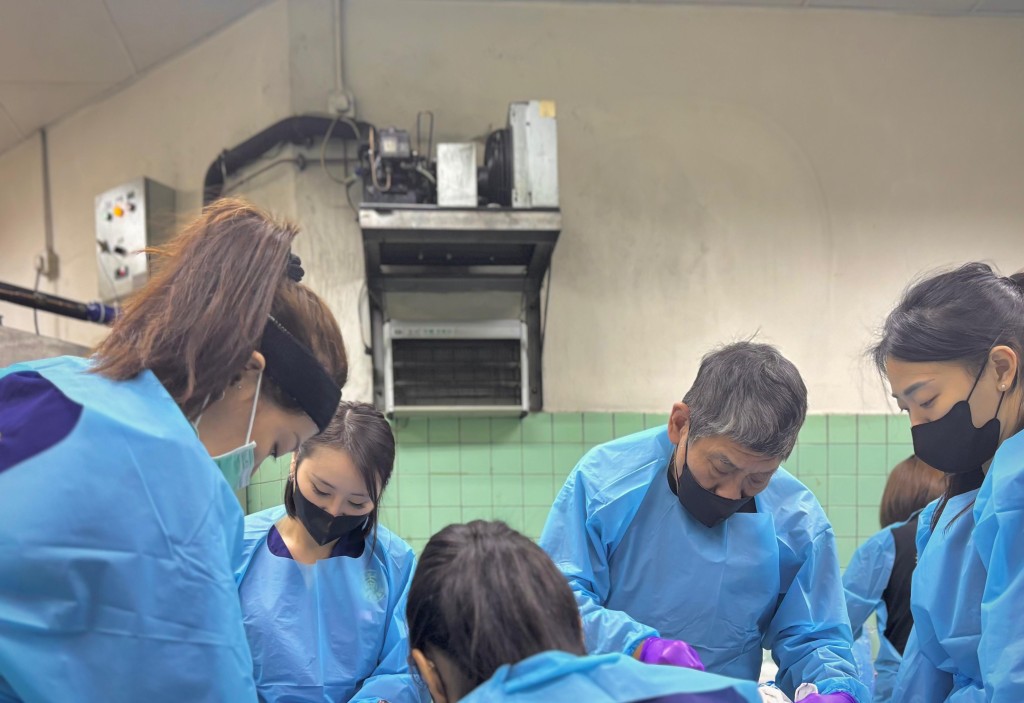 台灣團隊來港後，暫時已修復兩具宏福苑火災遺體，並估計可為遇難者最多修復9成原來容貌。（受訪者提供）