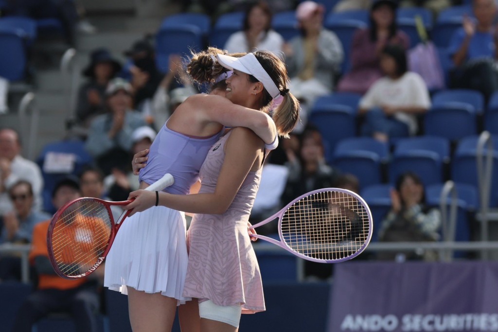 黃康怡和奧絲本在搶10中以10:7力壓張梁配奪冠。賽會圖片