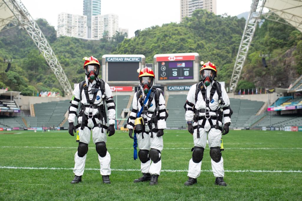 搜查隊於「香港國際七人欖球賽」中擔任重要角色，負責反恐安全搜查工作。