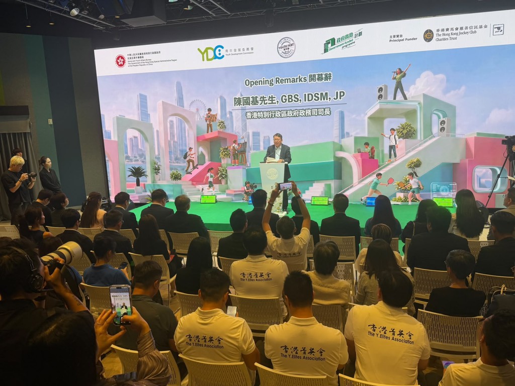 陳國基指，青年節自2023年首辦以來已踏入第四個年頭，過去三年的活動數目及參與人數都有所提升。