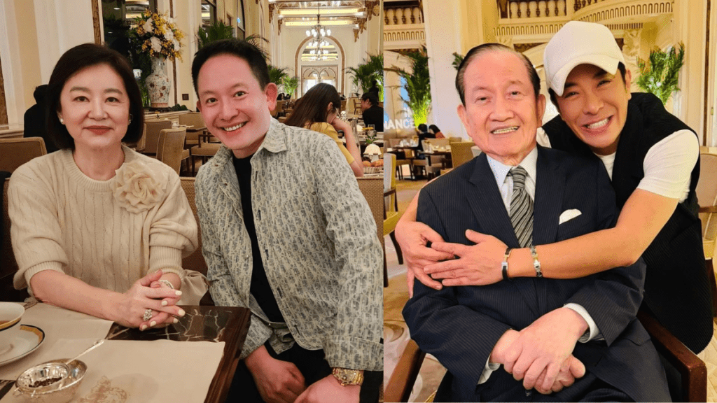 向氏家族後人聚會  85歲向華榮罕露面近照超精靈  兒子向展鵬參加《中2》攻樂壇有新進展