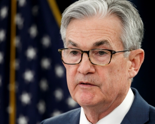 美國聯儲局主席鮑威爾。AP