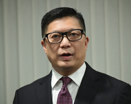 鄧炳強更新警務處處長首要行動項目。資料圖片