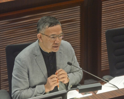 谢伟俊指，过半委员认同需适当修正议员行为不检处罚机制，但目前并未讨论细节。资料图片