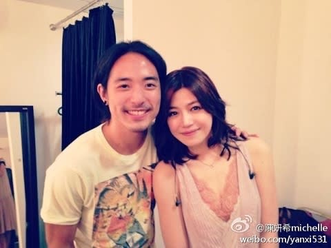 林德信的绯闻女友名单更有台湾艺人陈妍希。