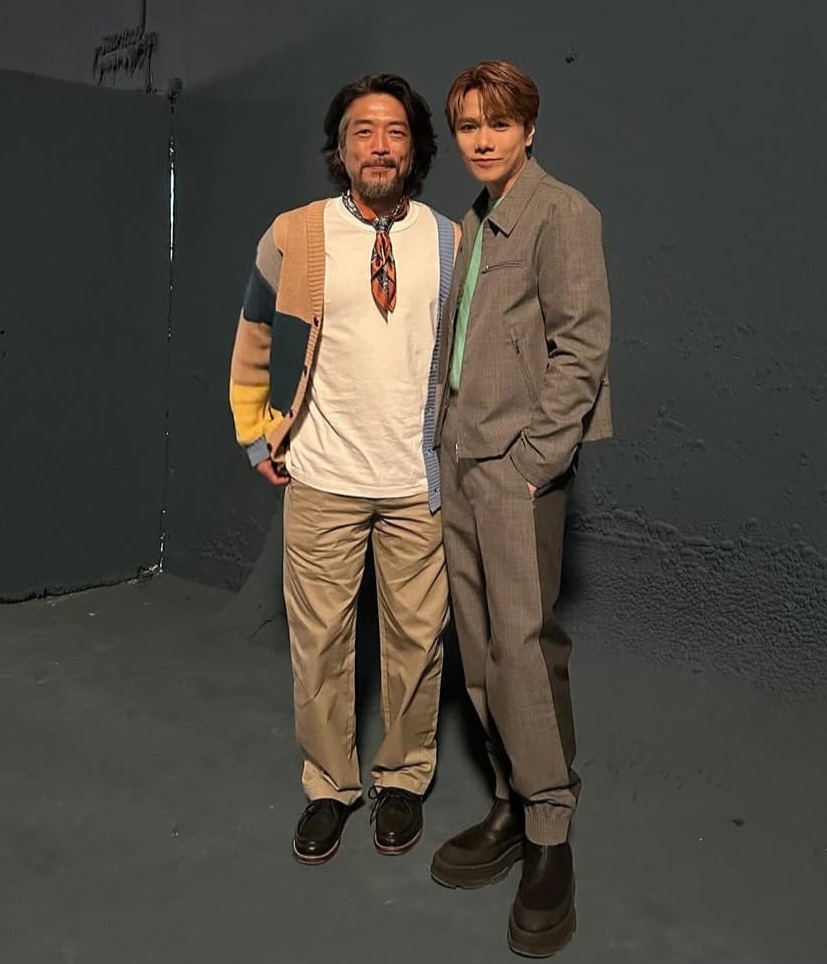 張翼和曾跟張敬軒合作拍廣告。