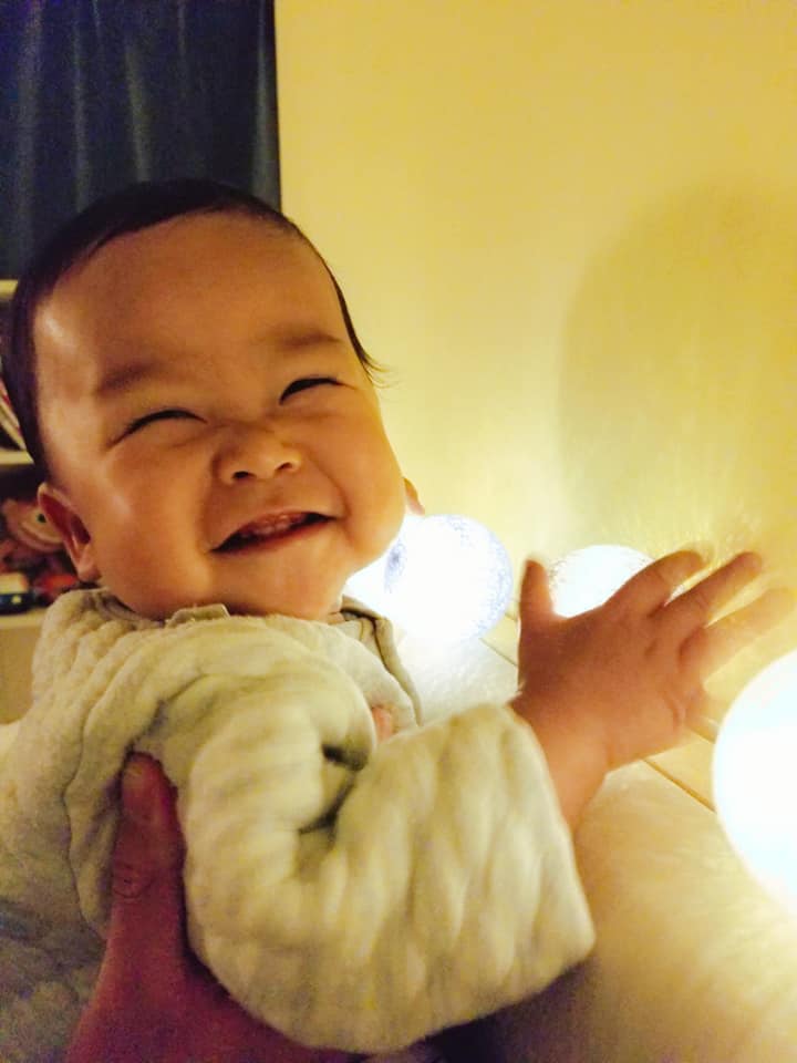 「小鐵漢」的母親分享兒子的嬰兒照。「小鐵漢媽媽」FB圖片