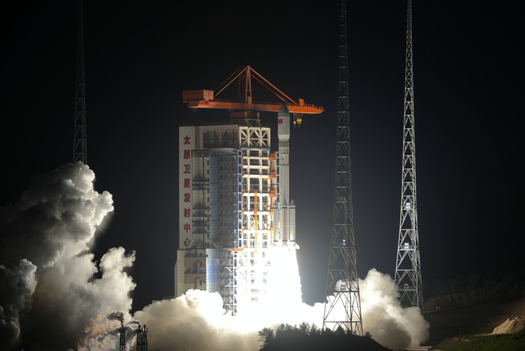 我國成功發射衛星互聯網低軌衛星。 中新社 我國成功發射衛星互聯網低軌衛星。 中新社