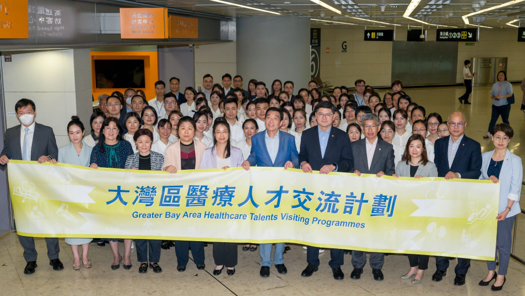 医管局推出「大湾区专科护理知识交流计划」，目标两年内分3次安排300名广东省护士来港。资料图片