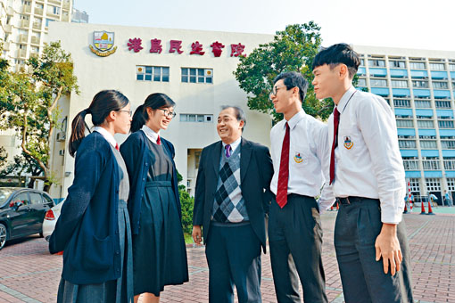 港島民生書院校長嚴志成表示，培養學生的態度和價值觀很重要。
