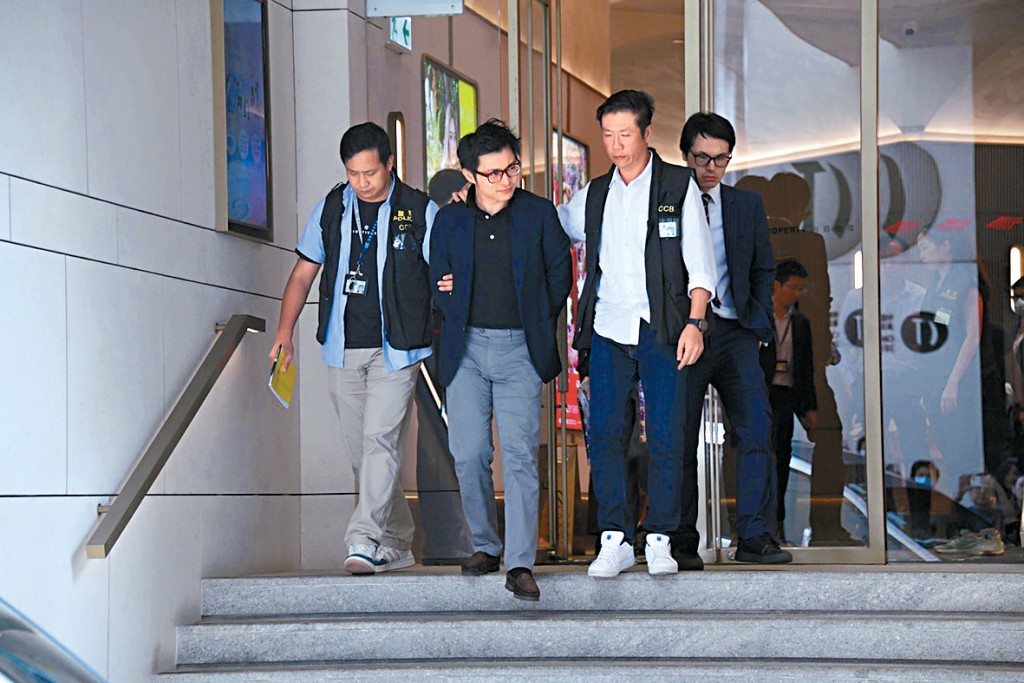 警方9月調查虛幣平台JPEX，網絡紅人林作亦被捕。