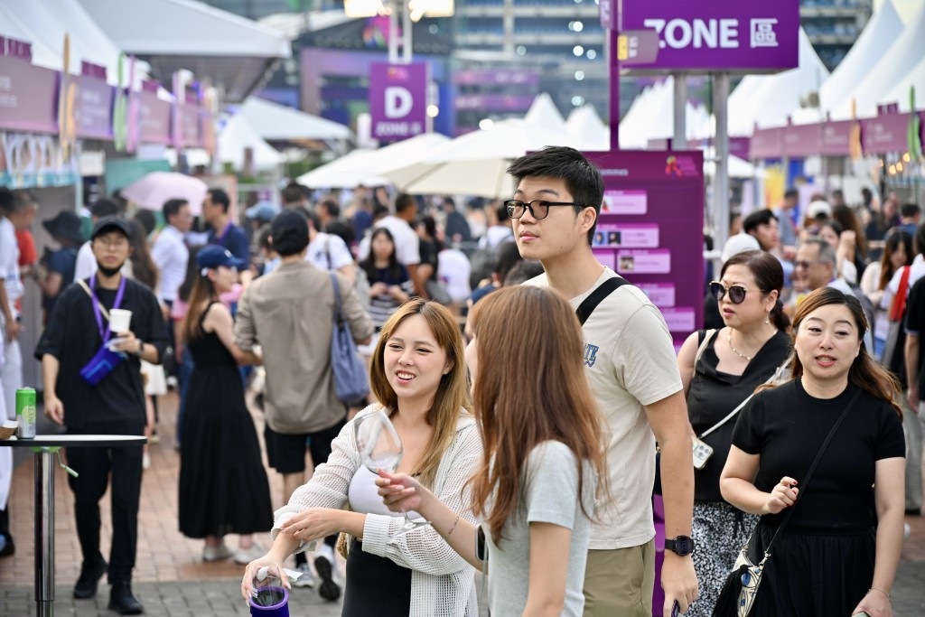 Wine&Dine2025第三日。蘇正謙攝 Wine&Dine2025第三日。蘇正謙攝