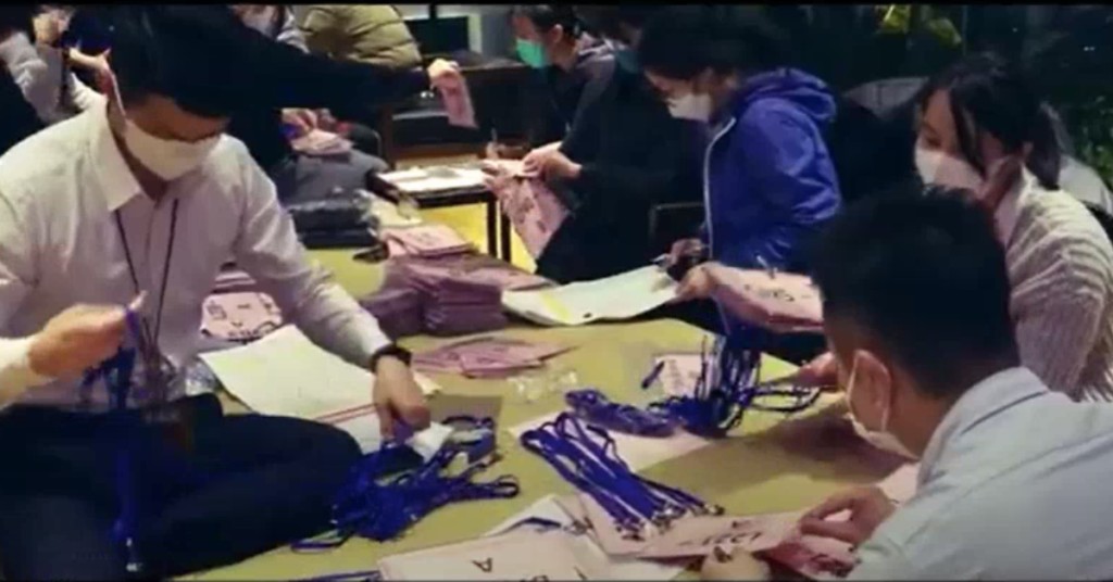 鑽石公主號撤離行動。入境處片段截圖
