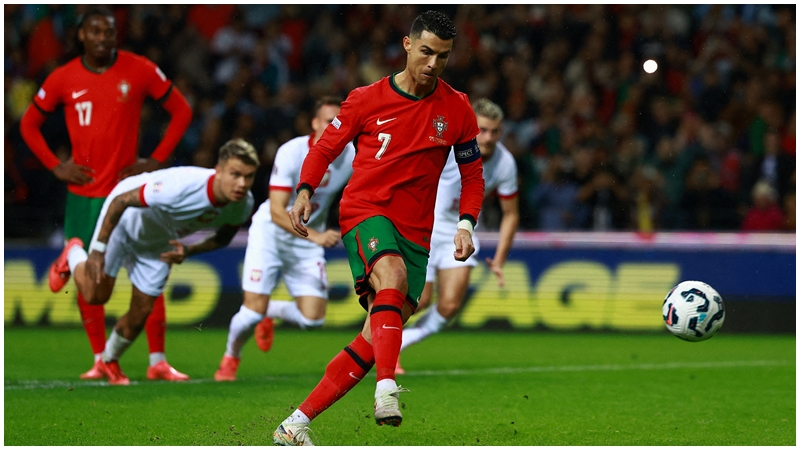 C朗今屆7場歐國聯共入6球。REUTERS