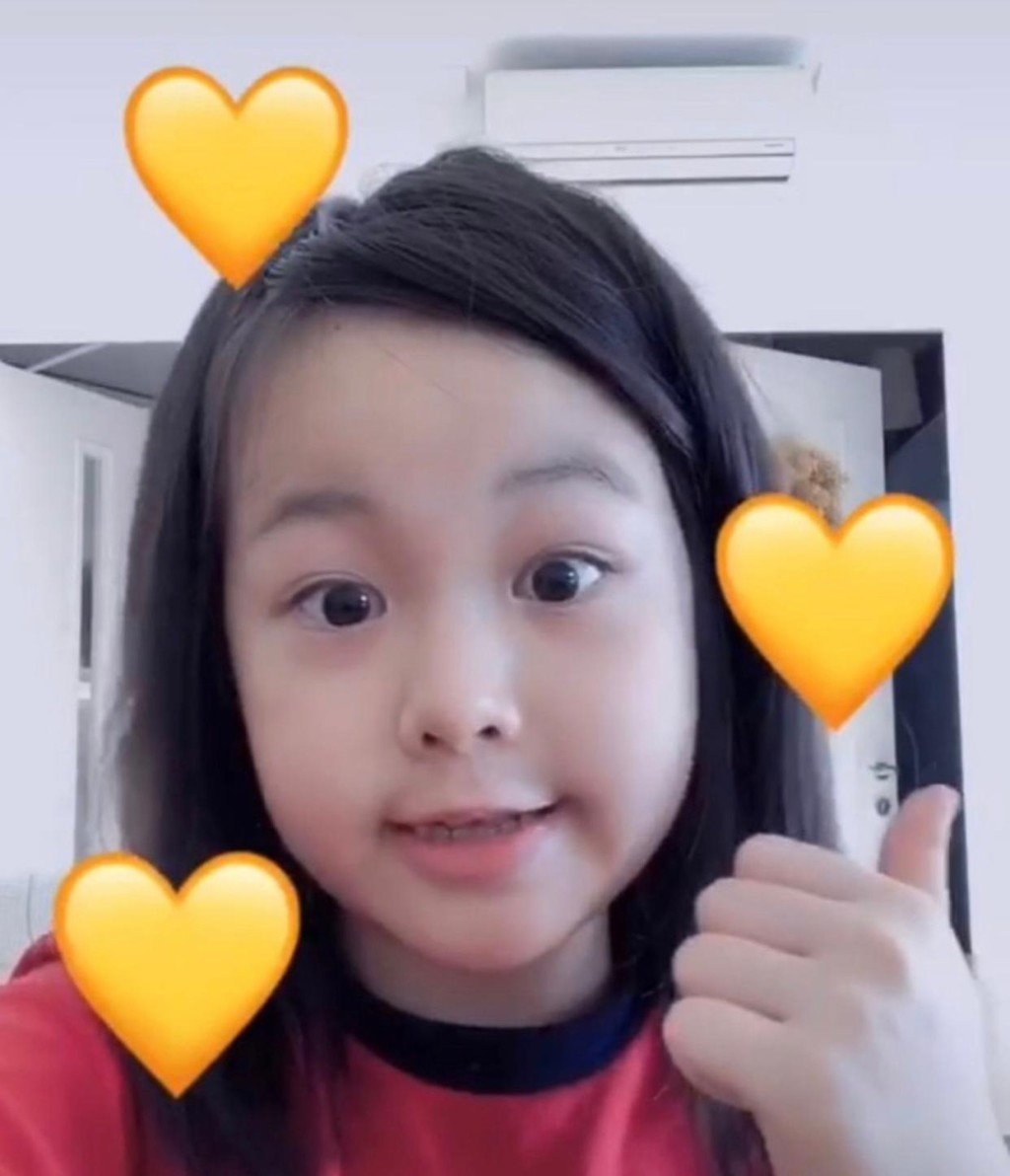 陳自瑤的囡囡看到她的配音廣告時，都會叫媽媽。