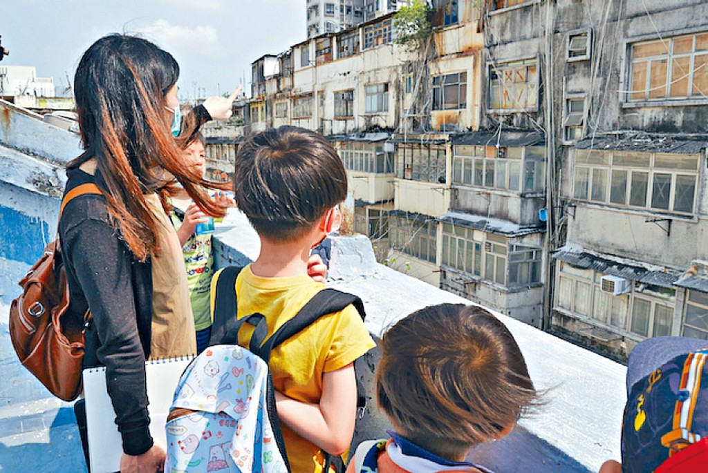 ■有「香港時地人」參加者以「與SEN孩子同遊土瓜灣」為主題，帶領特殊教育孩子，漫遊土瓜灣。