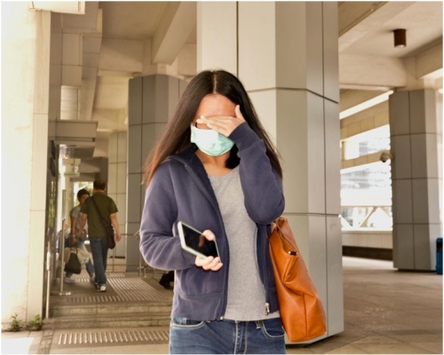 死者張萬里當年的同居未婚妻今早出庭作供。