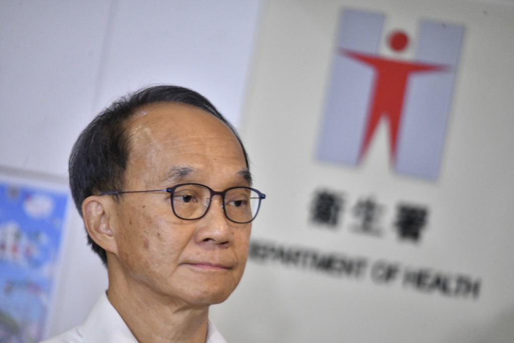 疫苗可預防疾病科學委員會主席劉宇隆。陳極彰攝
