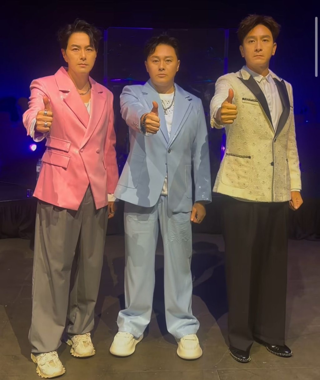  馬明最近不停與曹永廉和蕭正楠到不同地方開騷。