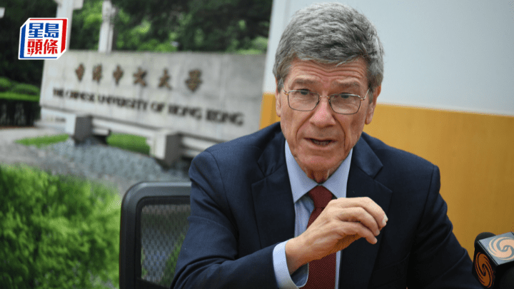 傑佛瑞.薩克斯稱,自許成為提出實際建議的經濟學家,認為是否獲諾獎屬其次。何健勇攝