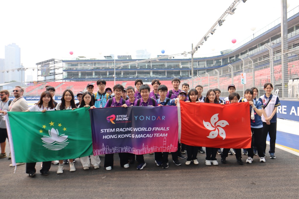 今年共有4支香港隊伍及一支澳門隊伍參賽。STEM Racing HK & MO提供