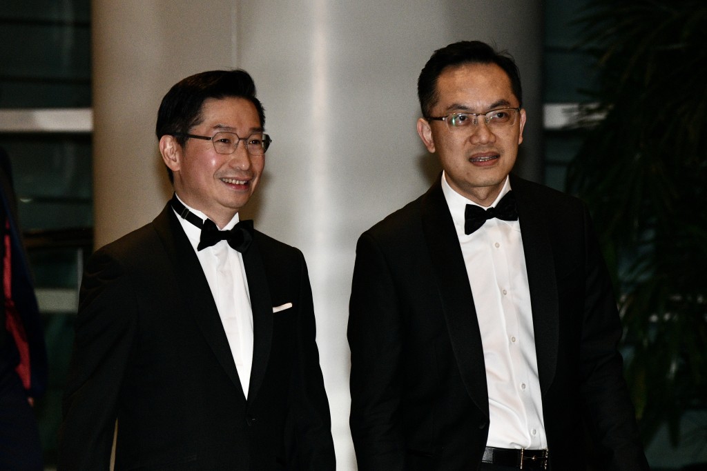 中大醫學院候任院長趙偉仁（左）。盧江球攝