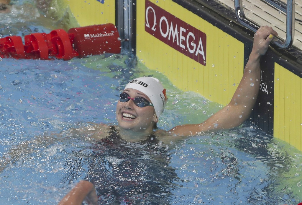 何诗蓓出战女子200米自由泳决赛。资料图片