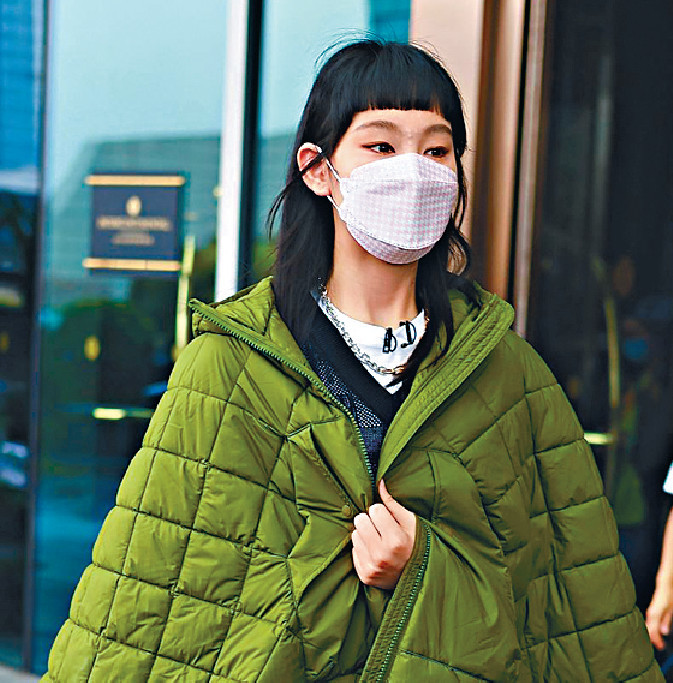 ■炎明熹早前赴長沙為《聲生不息》錄影。
