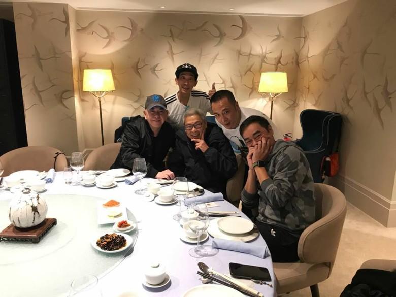 黃秋生、張達明、吳鎮宇、劉青雲2017年曾經與Ming Sir飯聚。