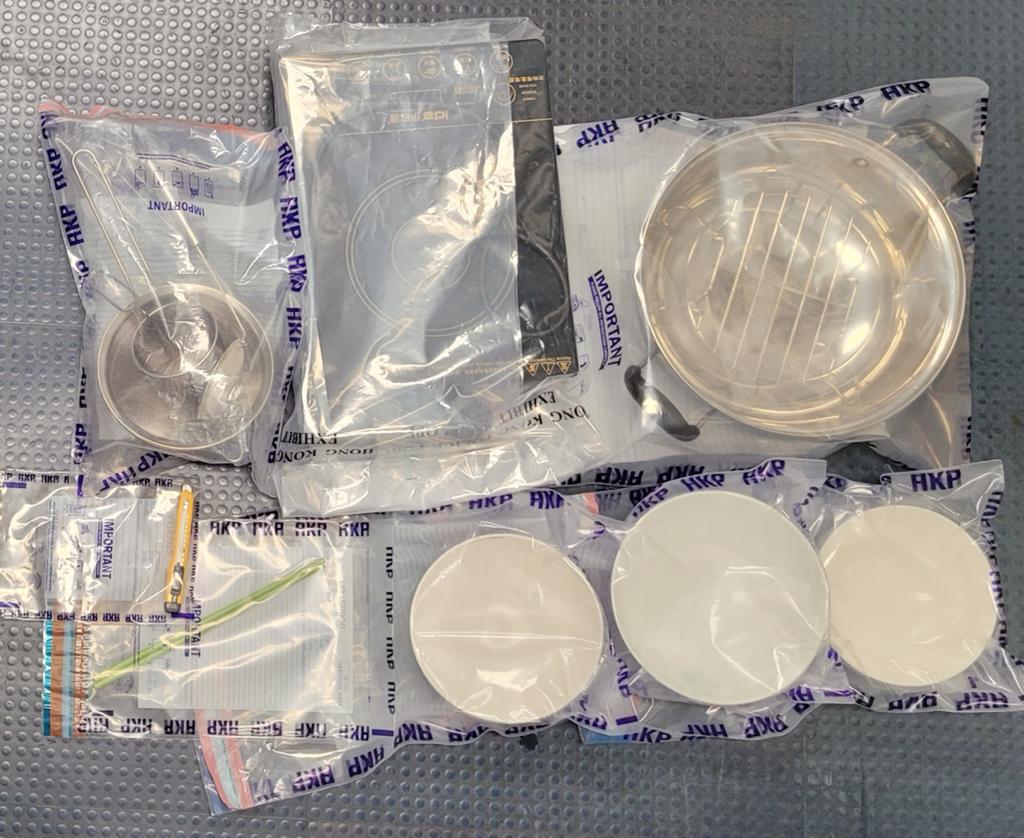 警方檢獲的證物。警方圖片