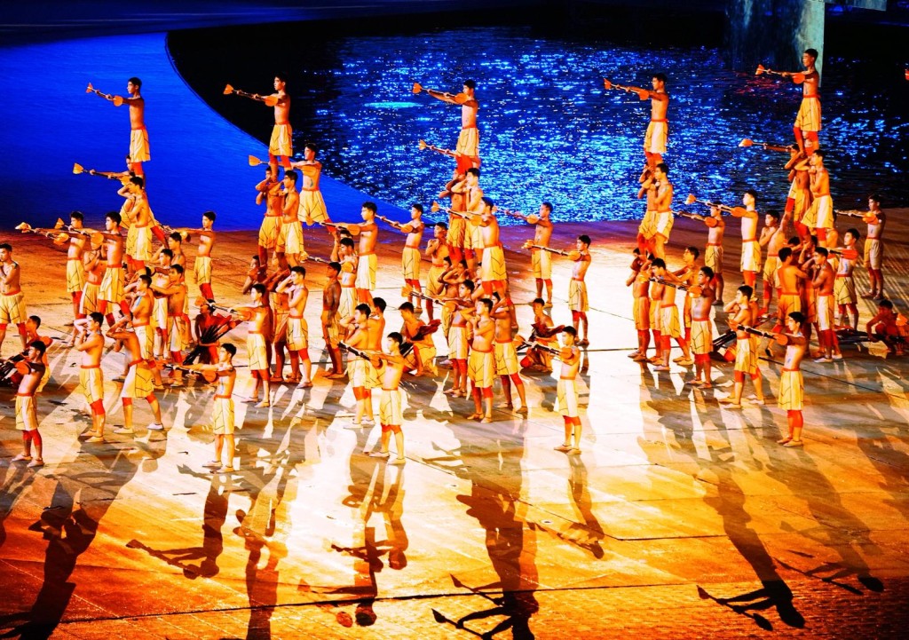 第十五屆全運會閉幕。 汪旭峰攝 第十五屆全運會閉幕。 汪旭峰攝