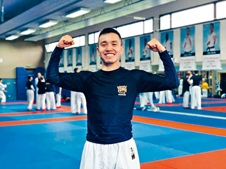 ■空手道港將李振豪感染新冠肺炎，在留院五十一天後康復出院。