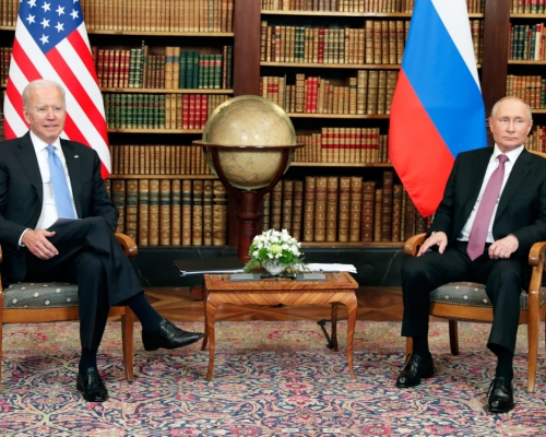 美俄峰會結束，雙方形容會談良好、正面。AP圖片