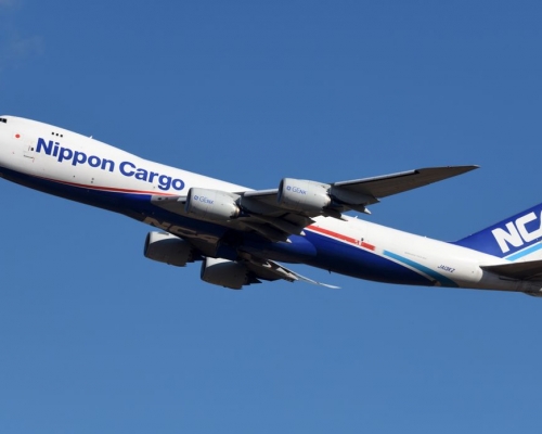 日本貨物航空。網圖