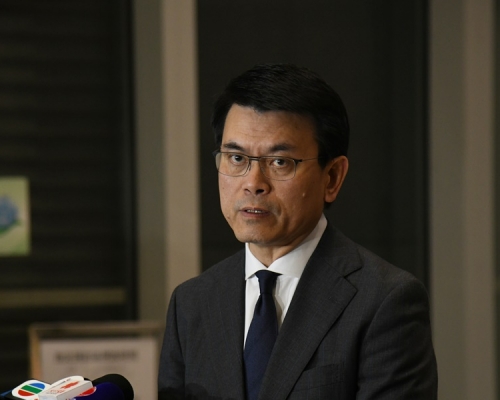 邱騰華指社會衝突下中小企壓力大。資料圖片