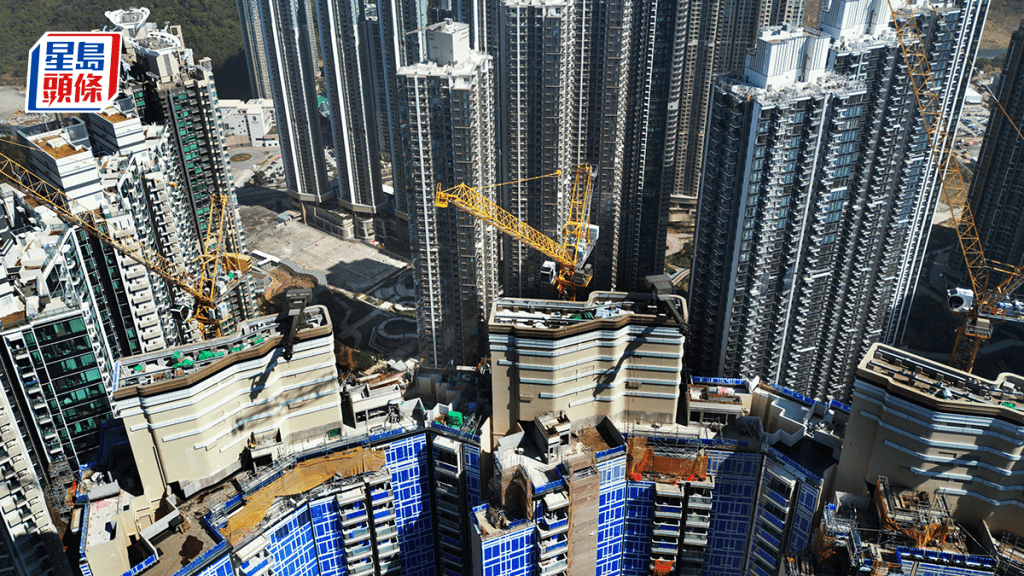 未来3至4年一手私楼潜在供应跌破10万伙 按季减3000伙