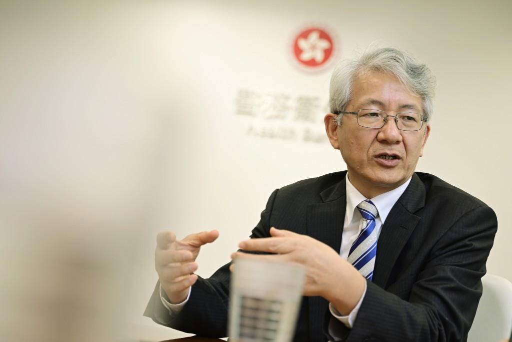 香港中醫醫院行政總裁卞兆祥。資料圖片