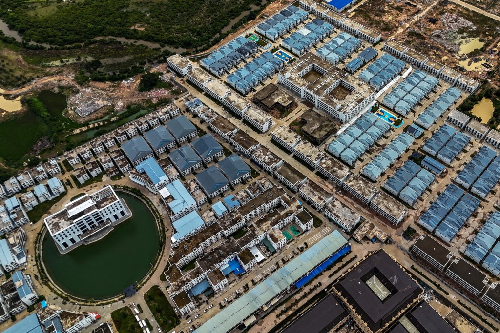 太子集團柬埔寨電詐園建築物被指可容納2萬人。路透社