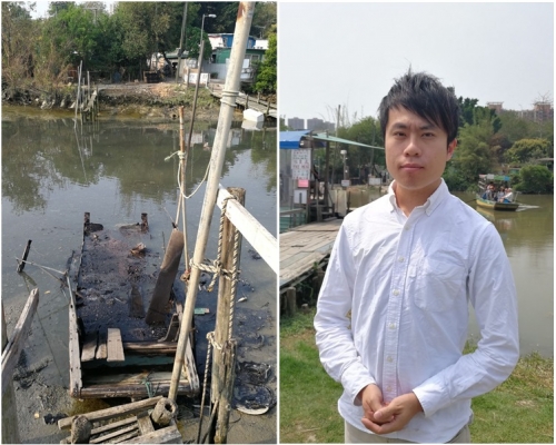 鄺俊宇促請保育南生圍,成為送給下一代的禮物。