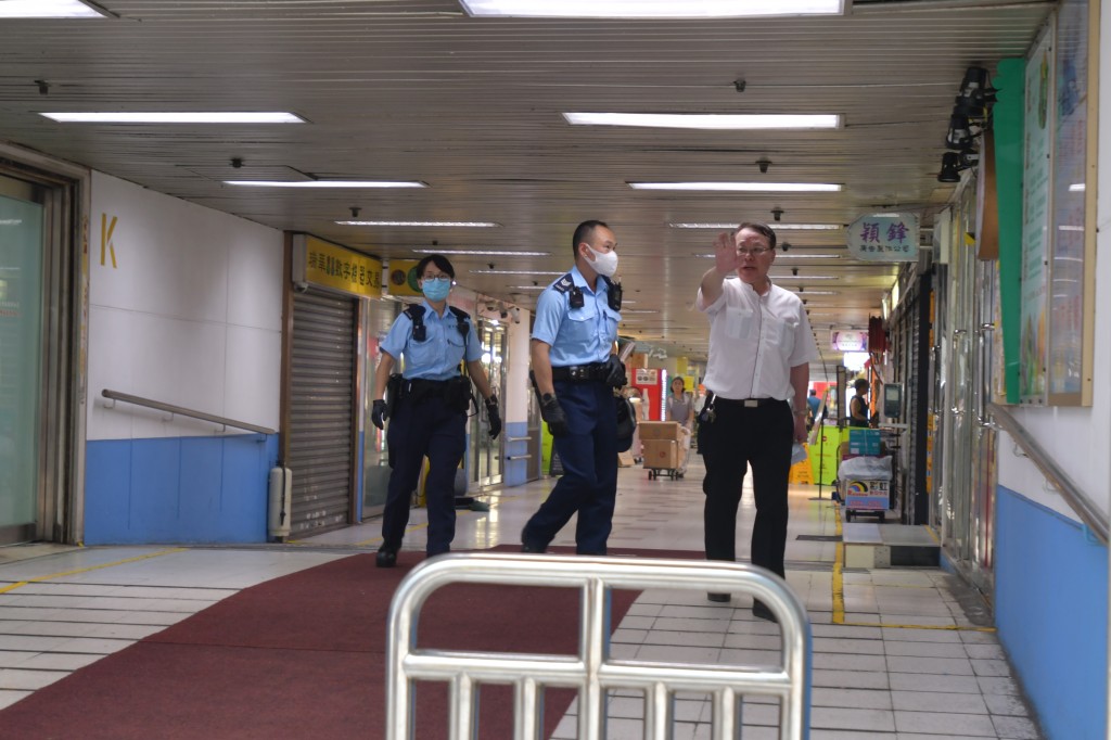 警員到場調查。