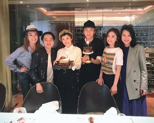 容祖兒、王祖藍、孫儷、鄧超、阿Sa與胡杏兒這個午餐組合，給網民帶來驚喜。