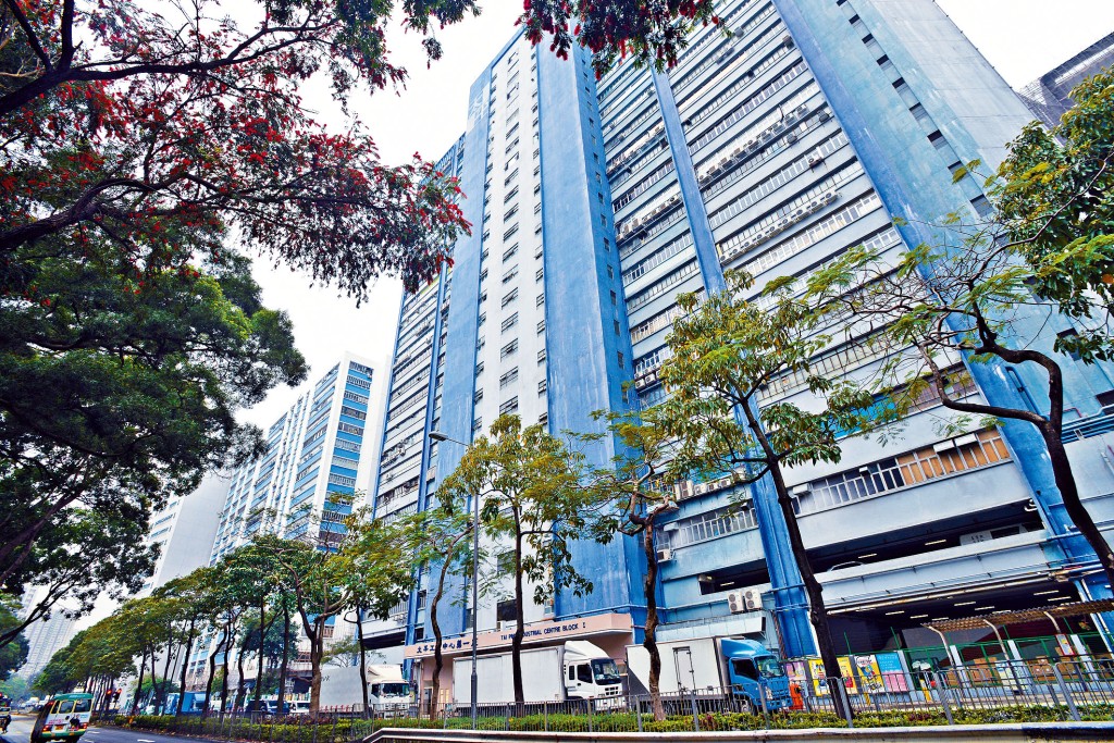 大埔太平工业中心聚集物流中心、货仓及食品工场。 大埔太平工业中心聚集物流中心、货仓及食品工场。