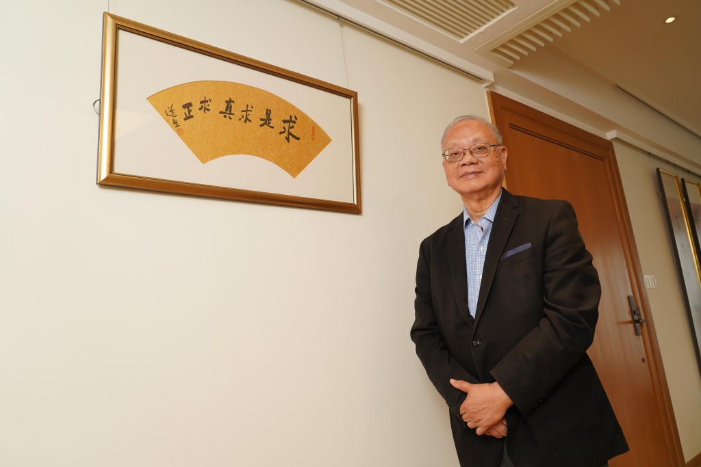 香港大学饶宗颐学术馆馆长李焯芬表示，盼透过「饶宗颐的故事」学生比赛，让年轻人学习大师的优点。