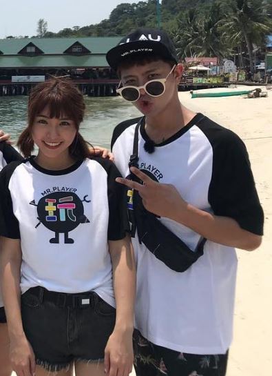 兩人曾在綜藝節目中合作。