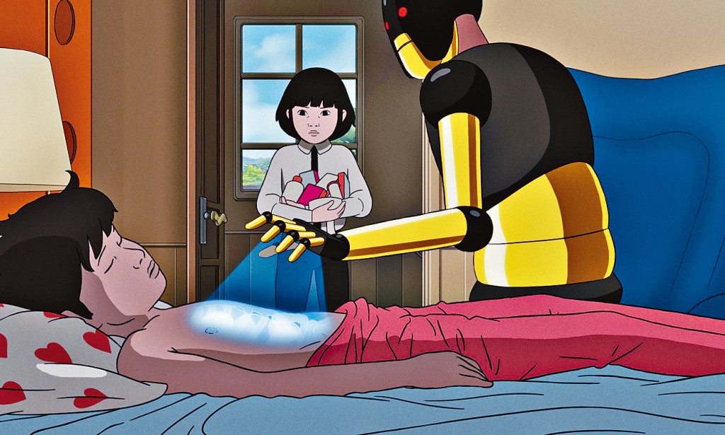 機械人保母由Natalie Portman及「變形俠醫」Mark Ruffalo共同聲演。