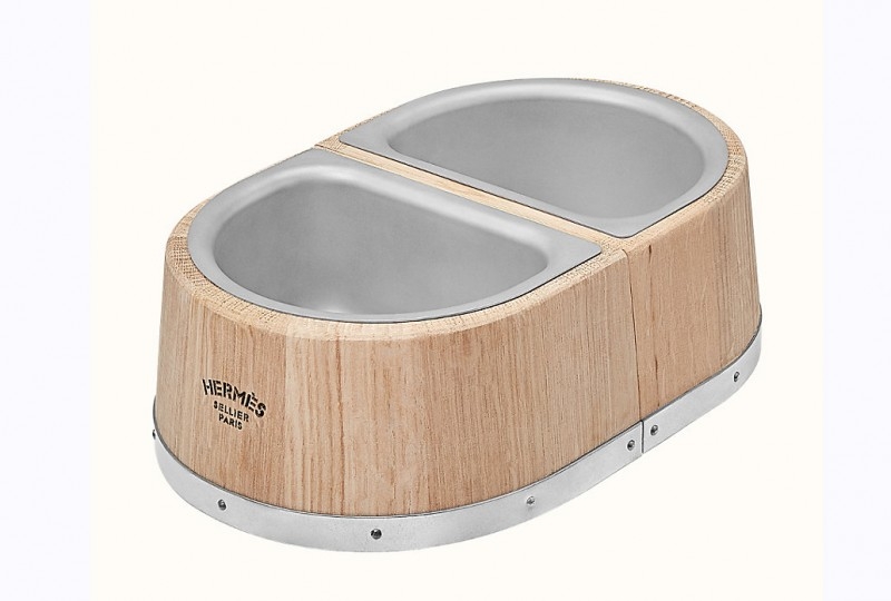 愛馬仕天價狗碗。